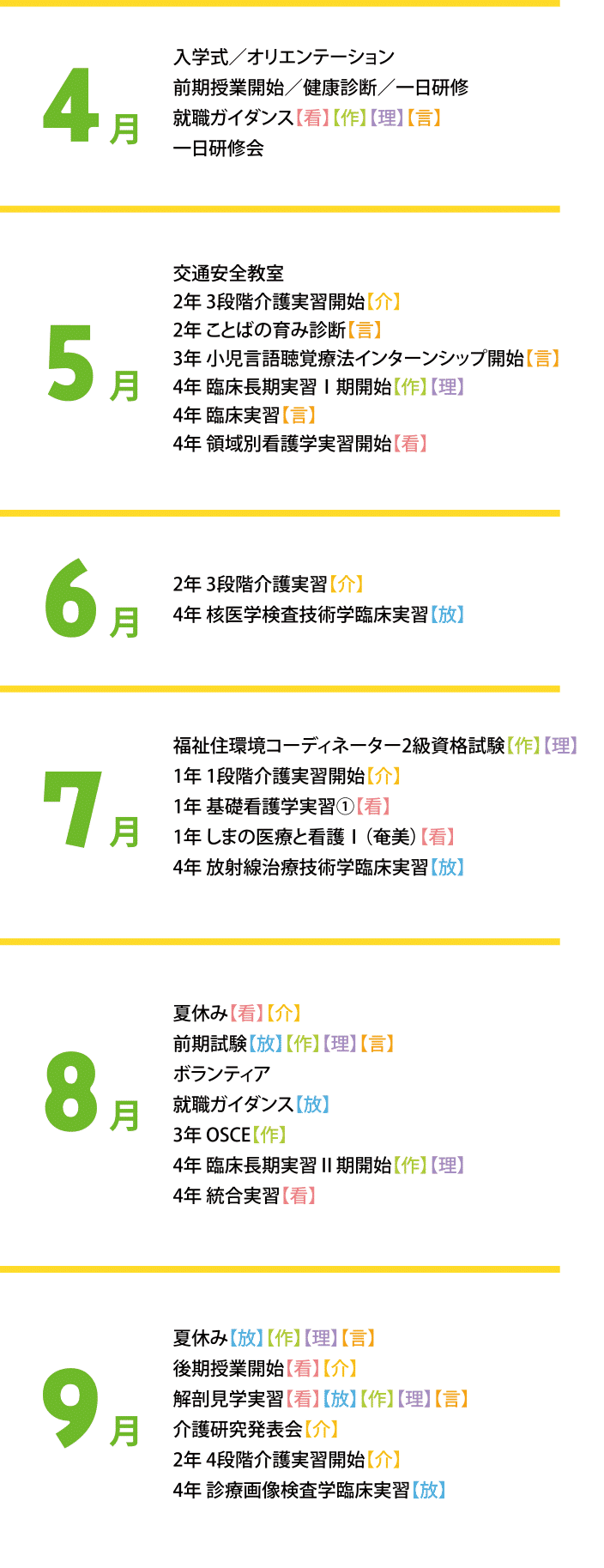 イベントカレンダー 学校法人原田学園 鹿児島医療技術専門学校